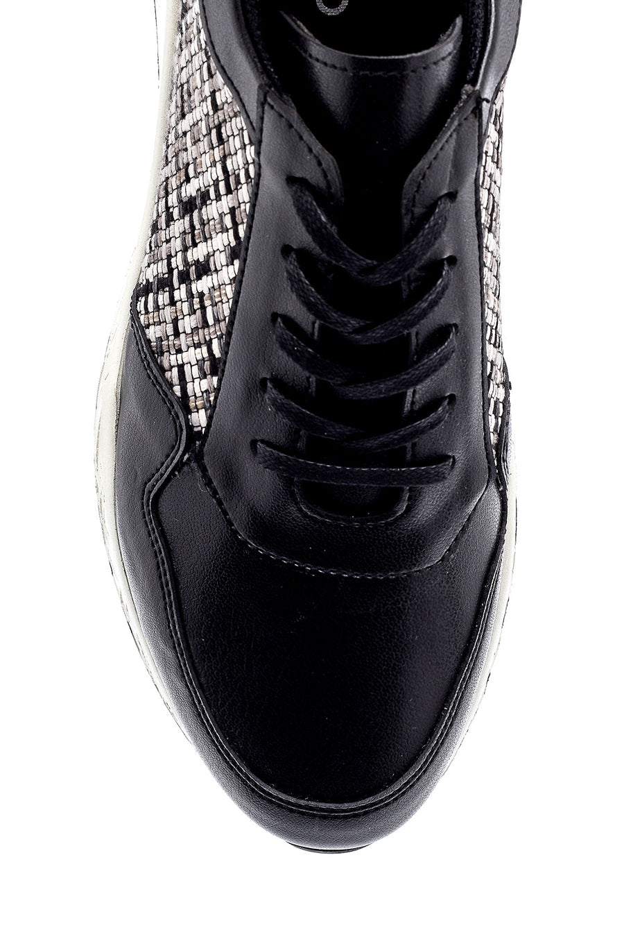 Men's Patterned Leather Sneaker