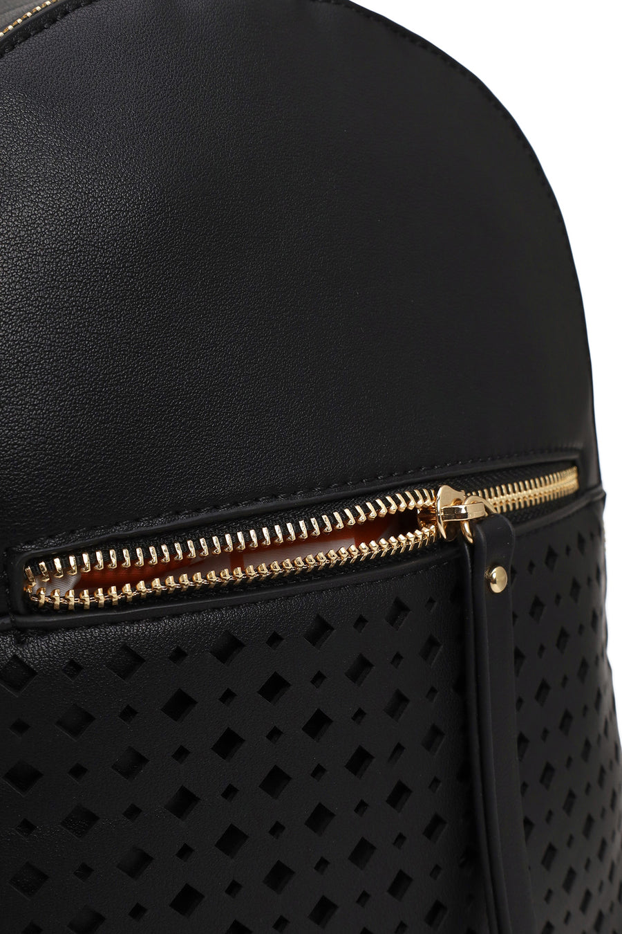 Woman Black Backpack
