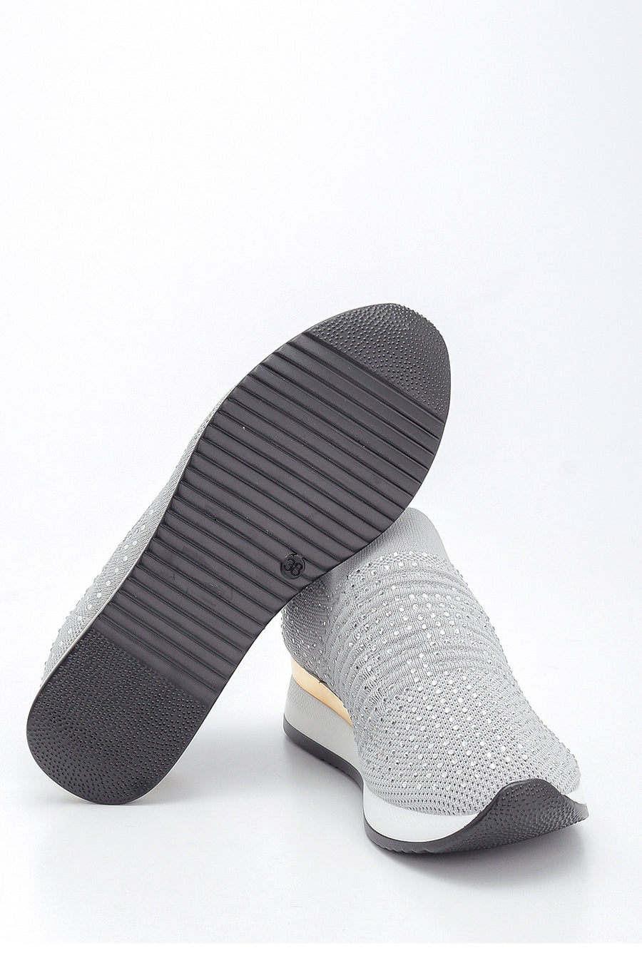 Kadın Taş Detaylı Sneaker