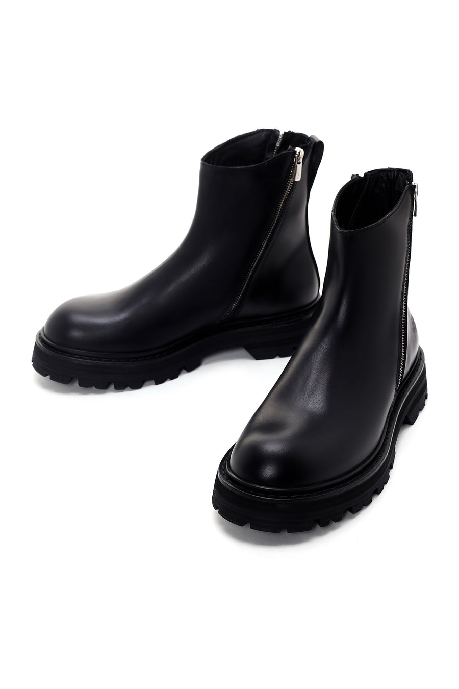 Harley Davidson Men's Black Thick Soled Zippered Boots