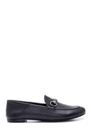Kadın Deri Tokalı Loafer | Derimod
