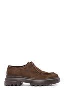 Men's Brown Lace-Up Suede Leather Casual Shoes | Derimod