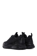 Men's Black Thick Soled Sneaker | Derimod