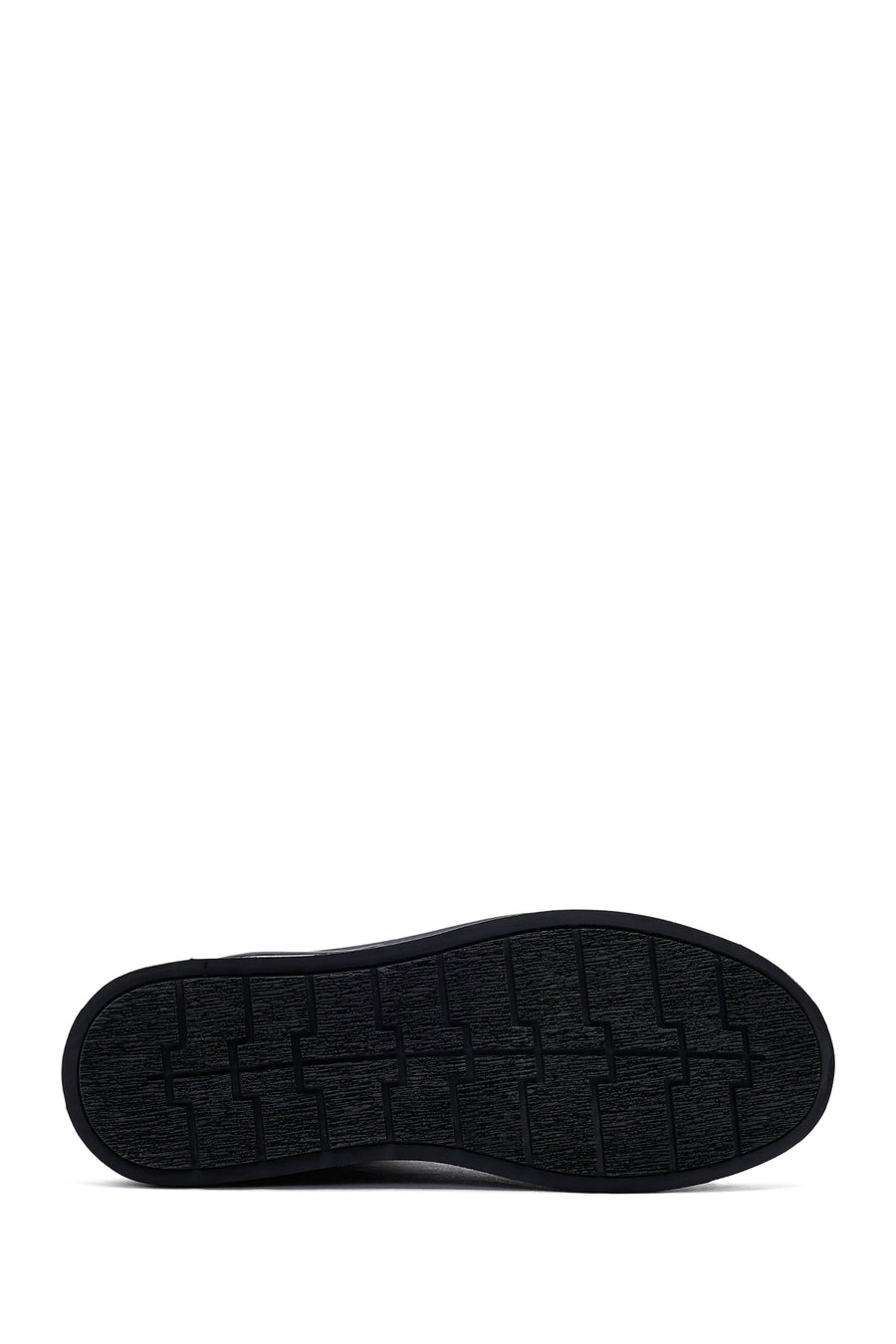 Male Black Zip Closure Leather Sport Boots