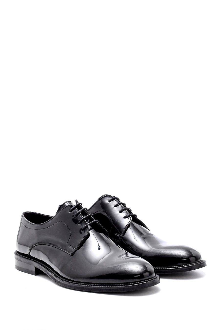 Men's Leather Patent Leather Shoes