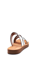Women's White Stone Slippers | Derimod