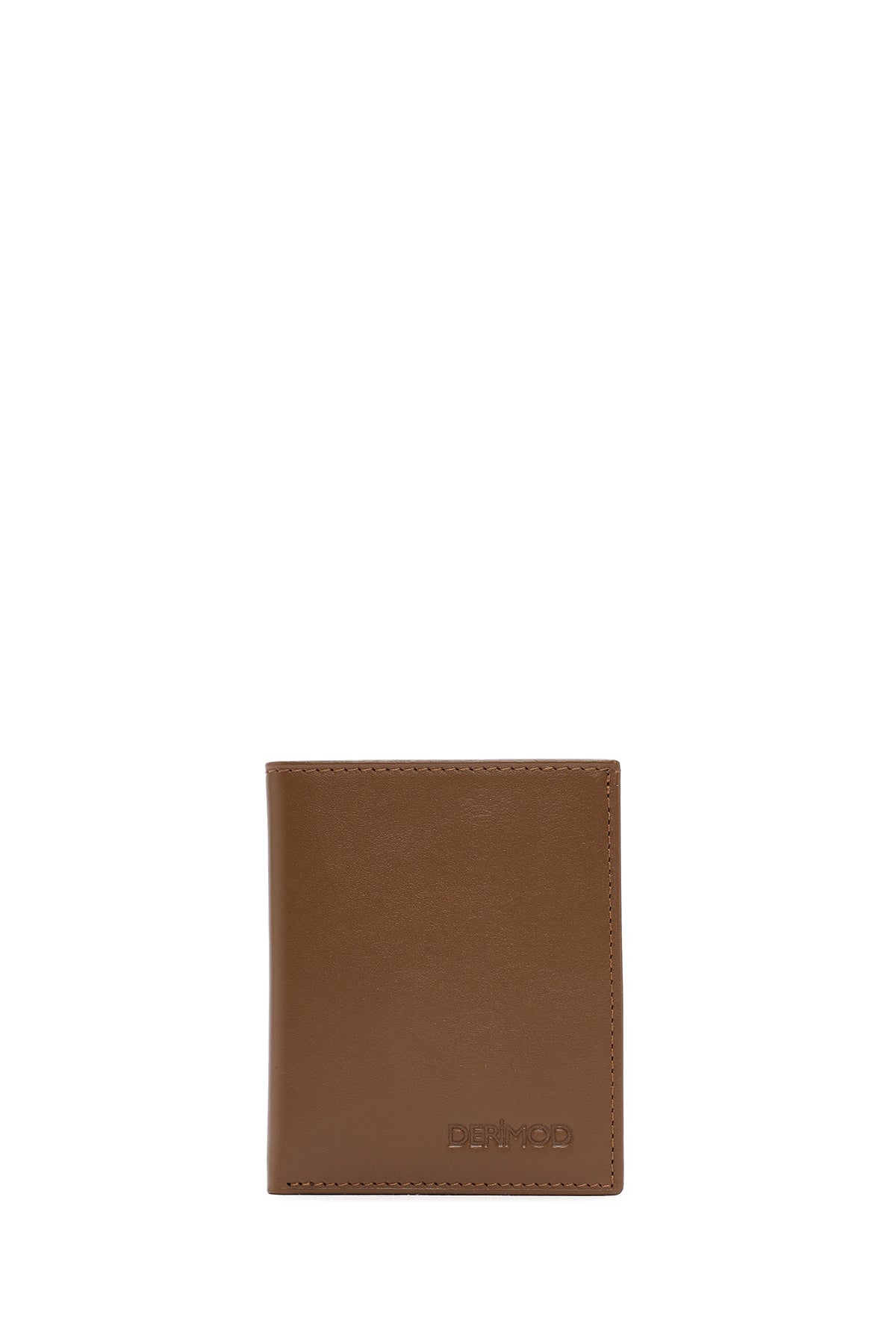 Men's Tan Leather Card Holder 000A2D301118 | Derimod