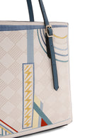 Women's Multicolored Long Strap Printed Shoulder Bag | Derimod