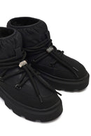 Woman Black Lace-Up Thick-Soled Boots | Derimod