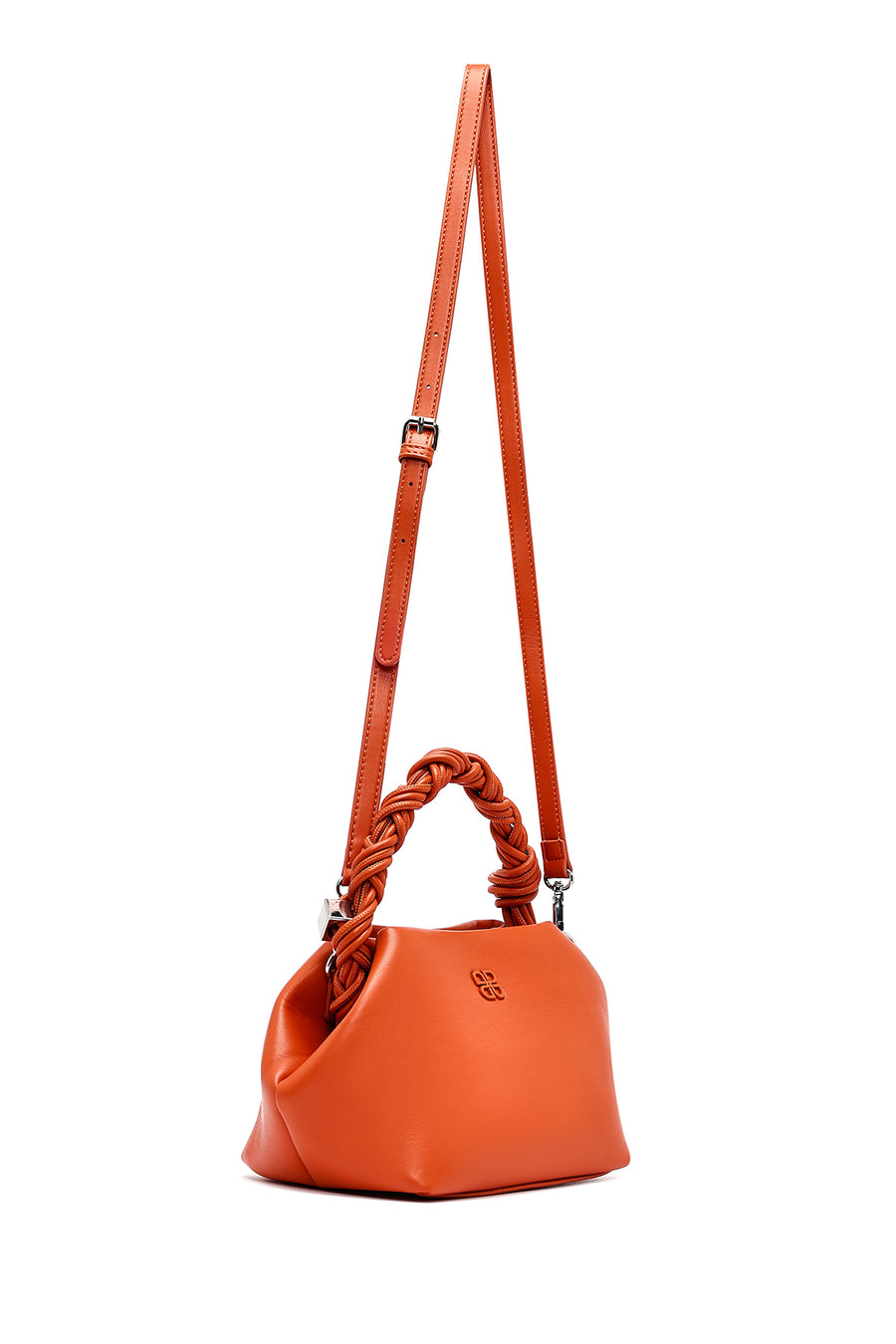 Women's Orange Long Strap Mini Handbag