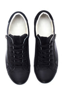 Kadın Deri Fermuar Detaylı Sneaker | Derimod