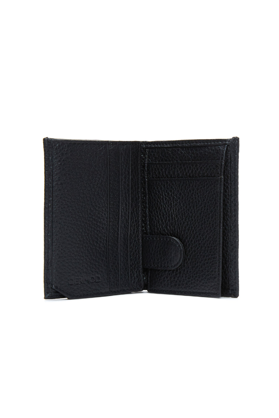 Men's Black Leather Casual Wallet