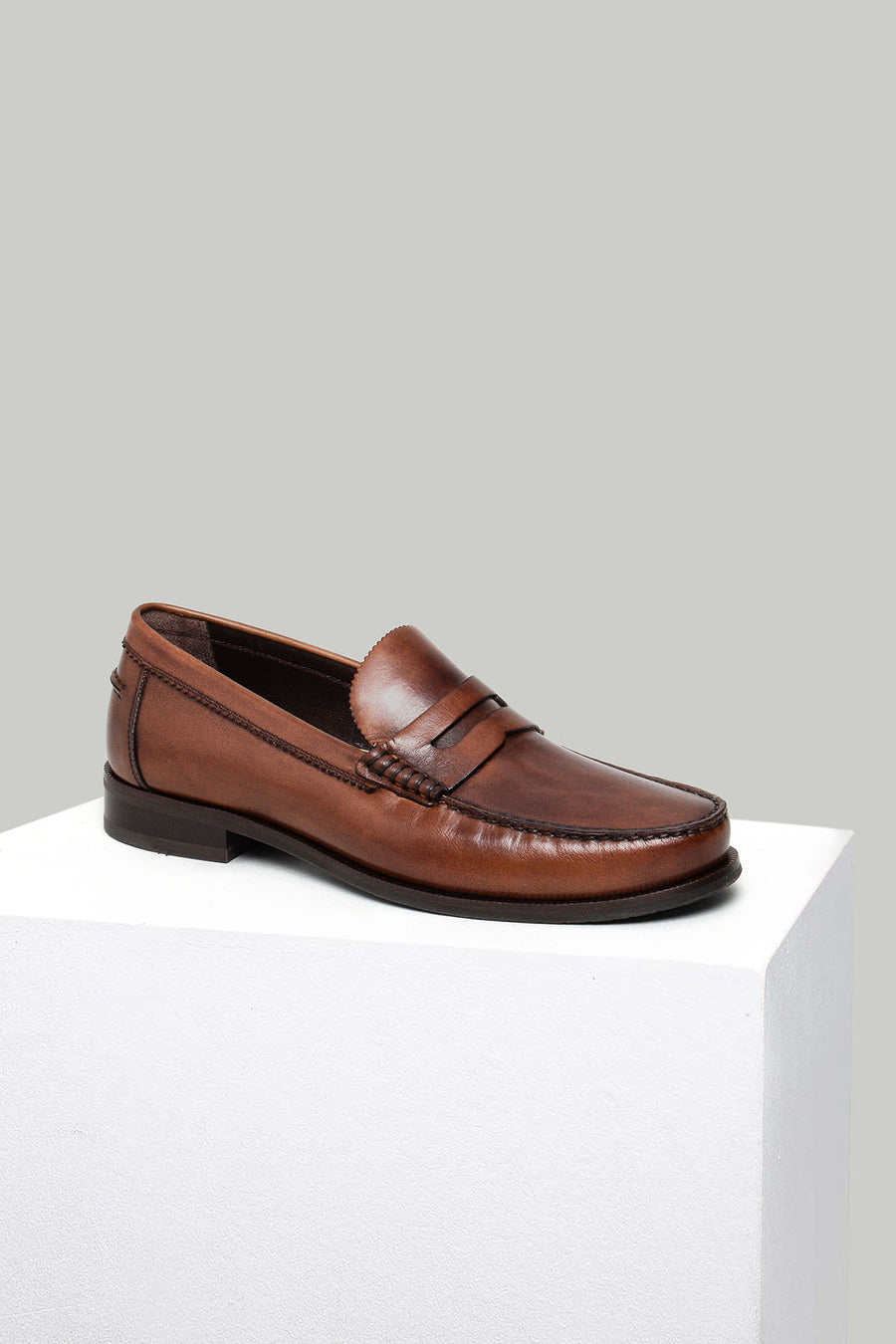 Men's Tan Leather Shoes 18SFD322718 | Derimod