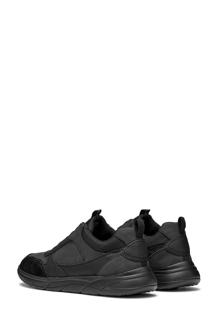 Geox Men's Black Portello Sneakers