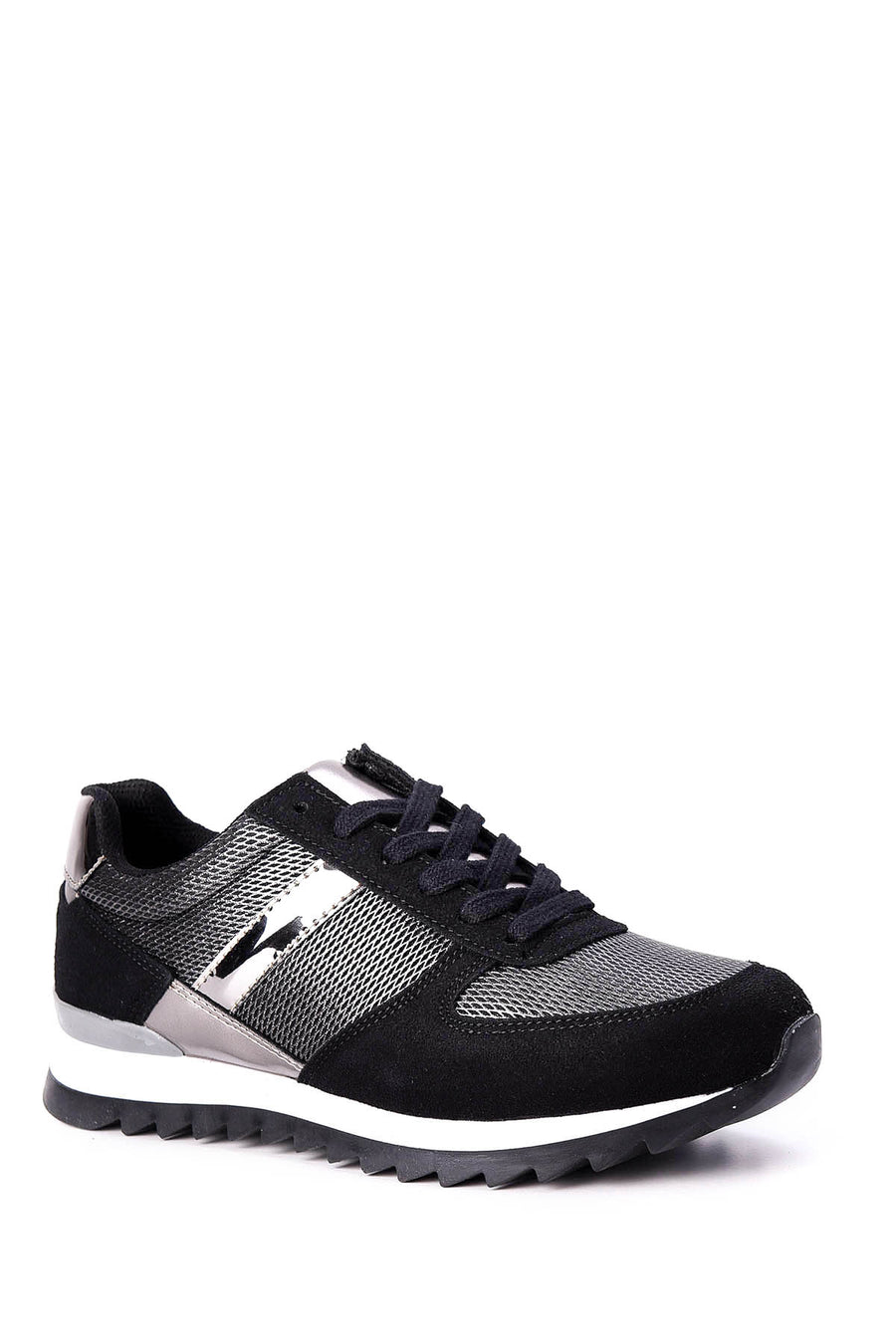 Kadın Süet Detaylı Sneaker