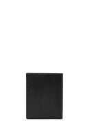 Men's Black Leather Card Holder | Derimod