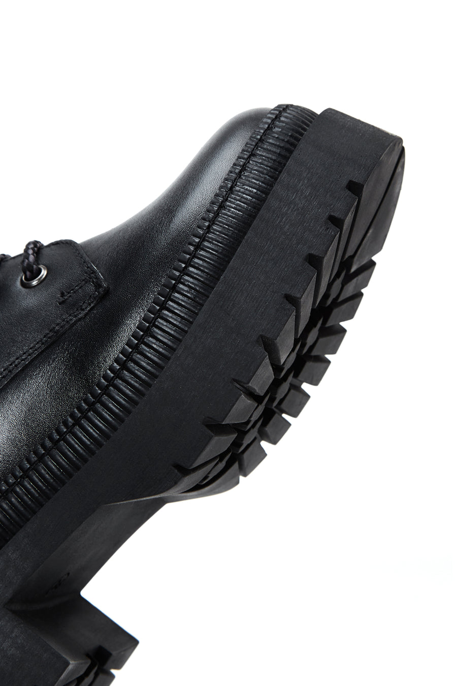 Women's Leather Zippered Boots