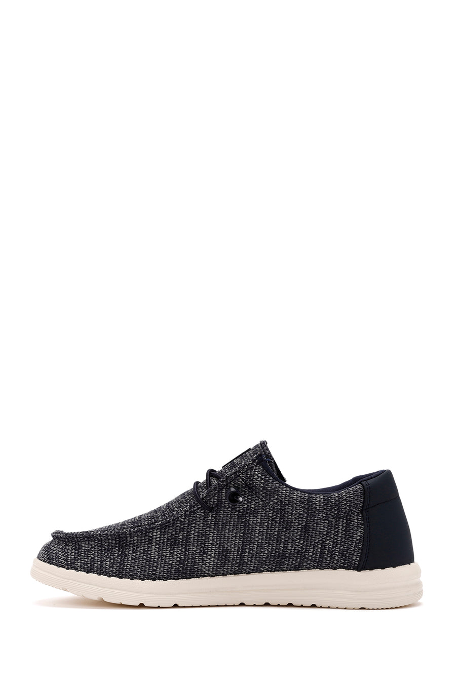 Derimod Zero Men's Navy Blue Fabric Casual Shoes