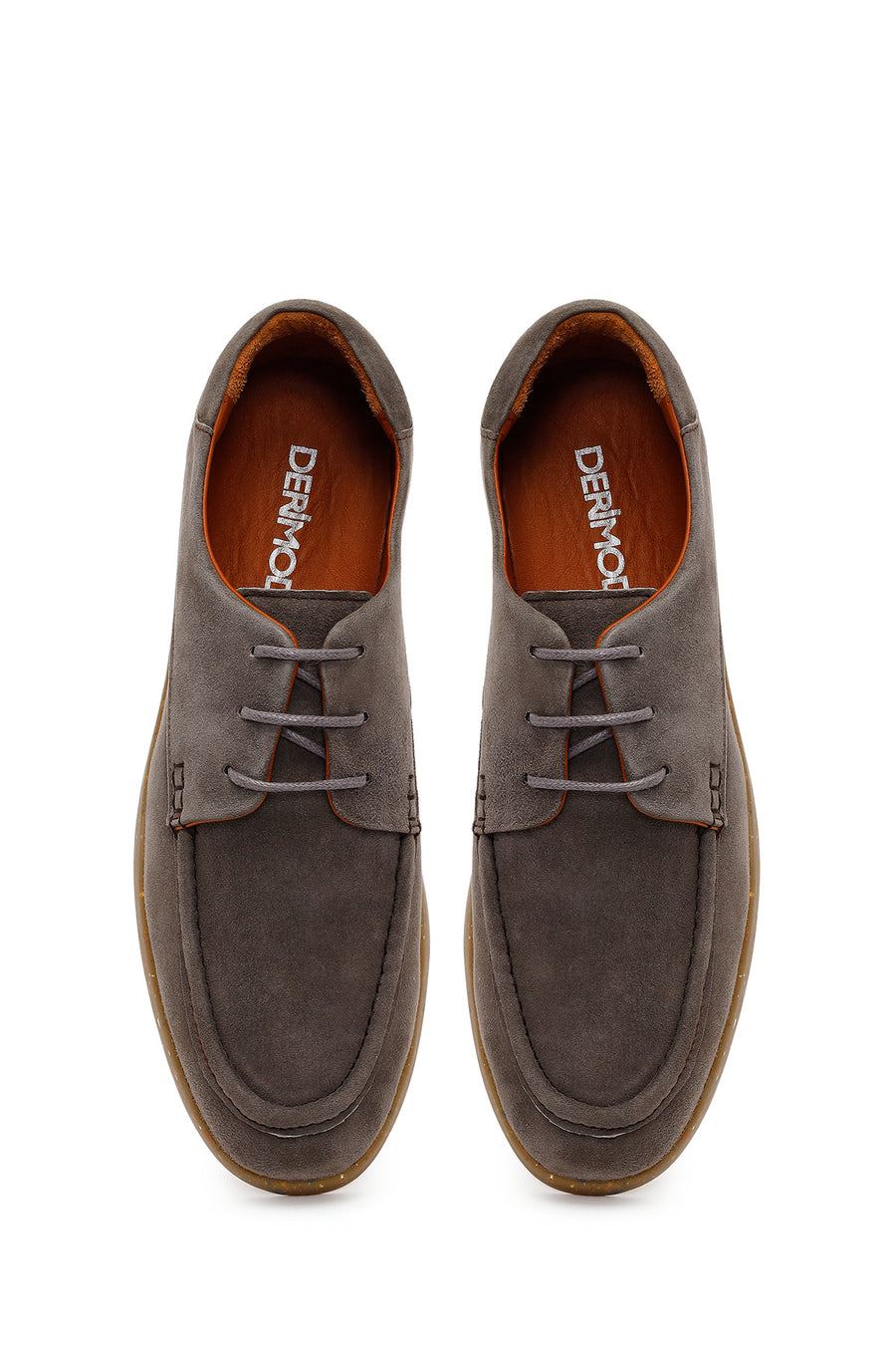 Male Mink Lace-Up Suede Casual Shoes