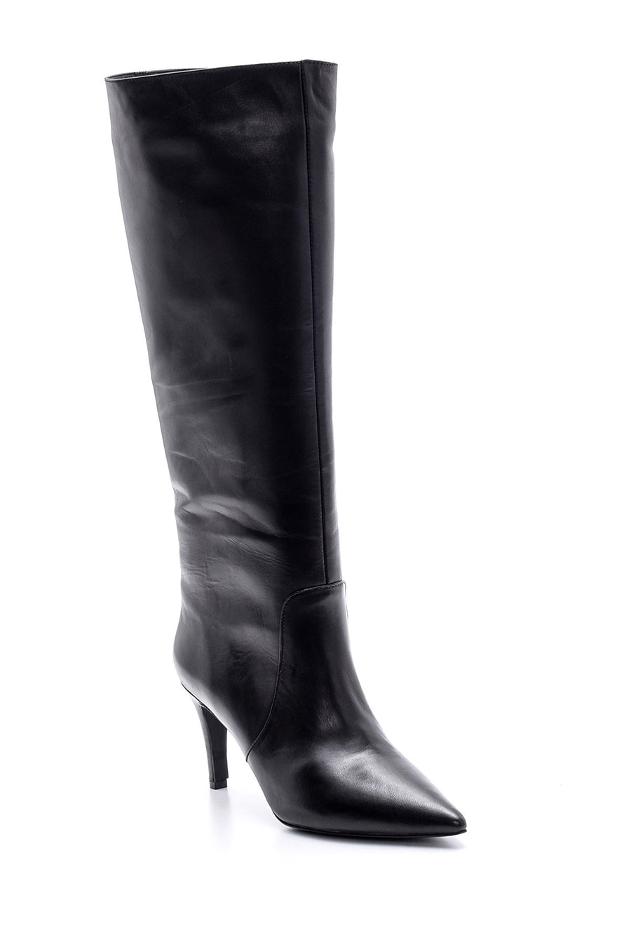 Women's Leather Heeled Boots