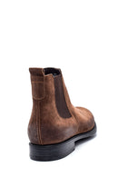 Men's Leather Suede Chelsea Boots | Derimod