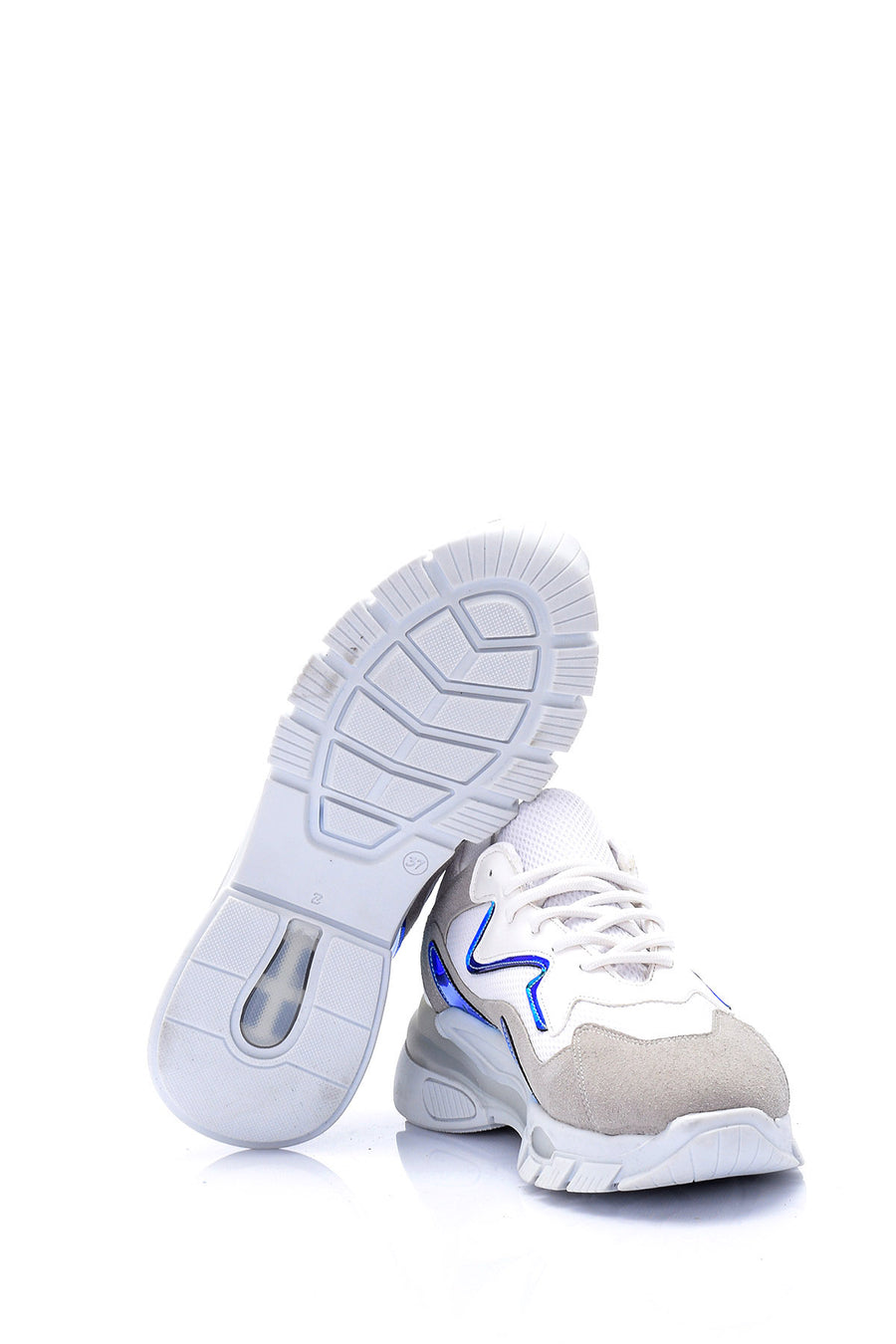 Kadın Süet Detaylı Sneaker