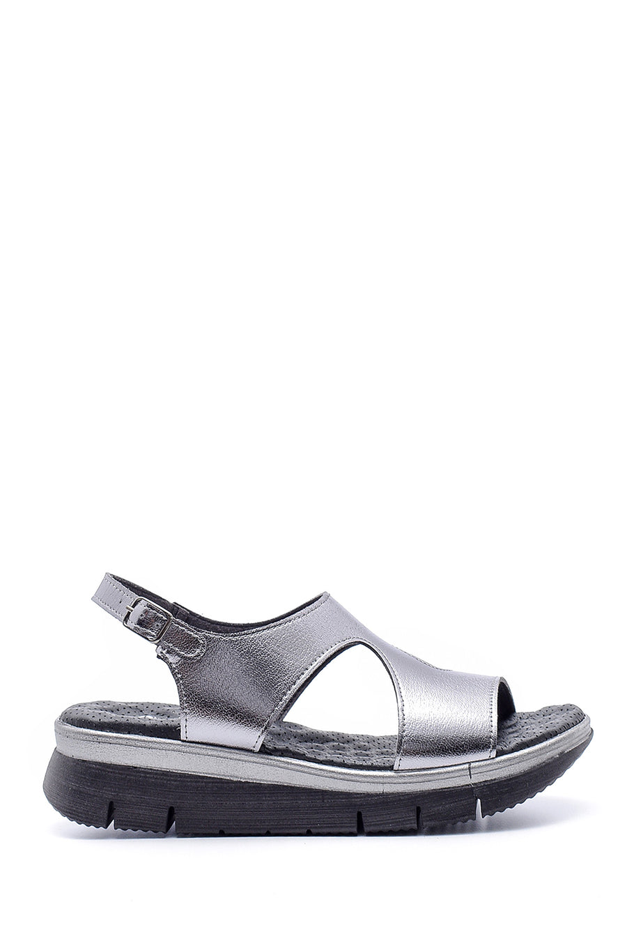 Kadın Metalik Sandalet 20SFE291932 | Derimod