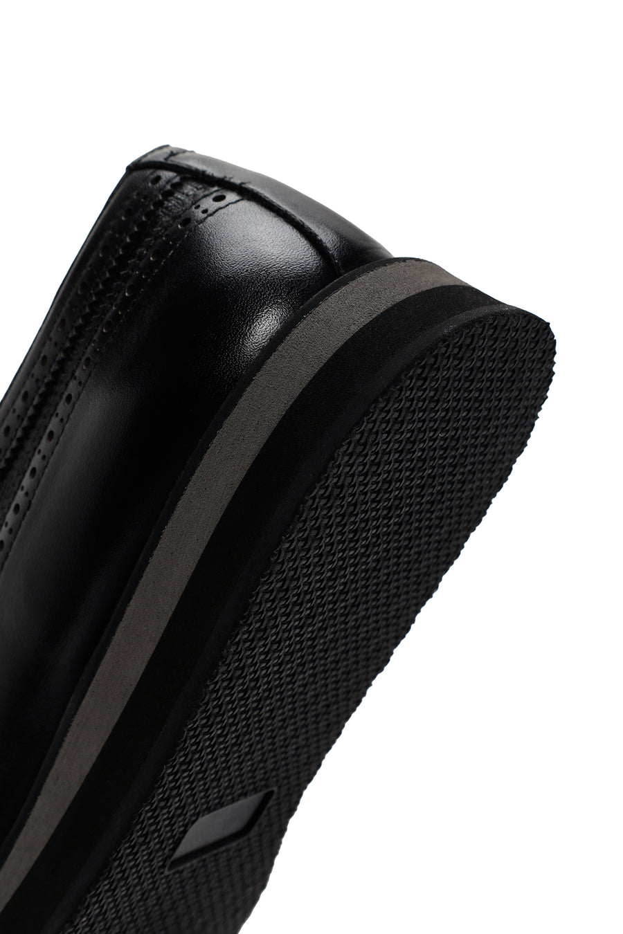 
Men's Black Leather Casual Shoes
