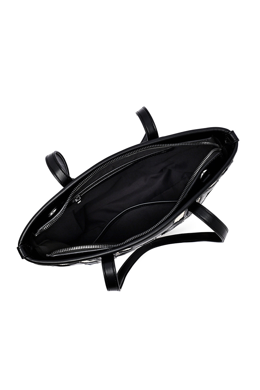 Women's Black Long Strap Shoulder Bag
