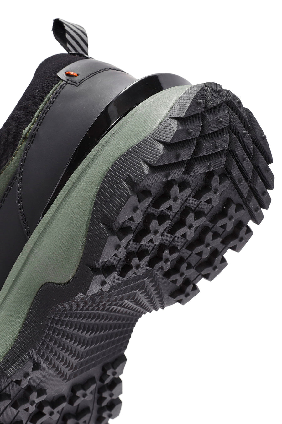 Erkek Yeşil Bağcıklı Nubuk Deri Sneaker