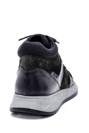 Men's Crocodile Detailed High Top Sneaker | Derimod