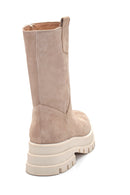 Women's Suede Thick Soled Boots | Derimod