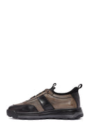 Men's Black Lace-up Leather Sneaker | Derimod