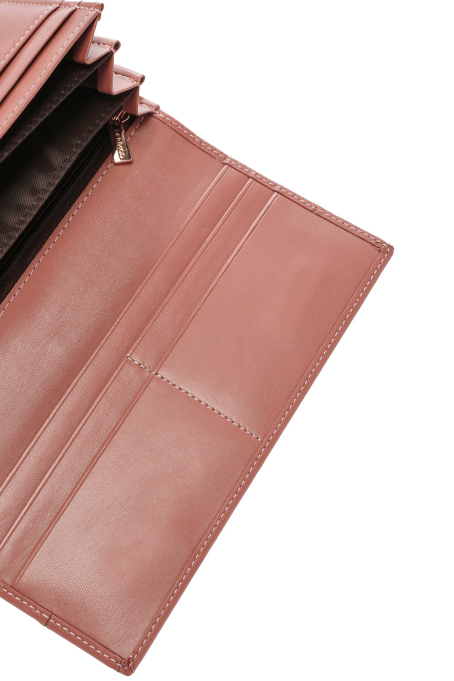 Women's Powder Crocodile Patterned Wallet