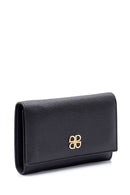 Women's Black Wallet | Derimod