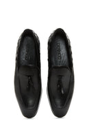 Erkek Deri Örgü Detaylı Klasik Loafer | Derimod