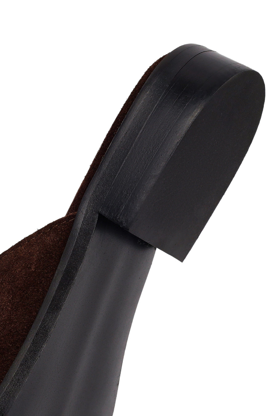 Woman Brown Suede Slipper