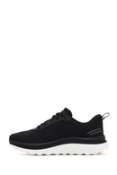 Geox Men's Black Spherica Active X Lace-Up Fabric Sneaker | Derimod