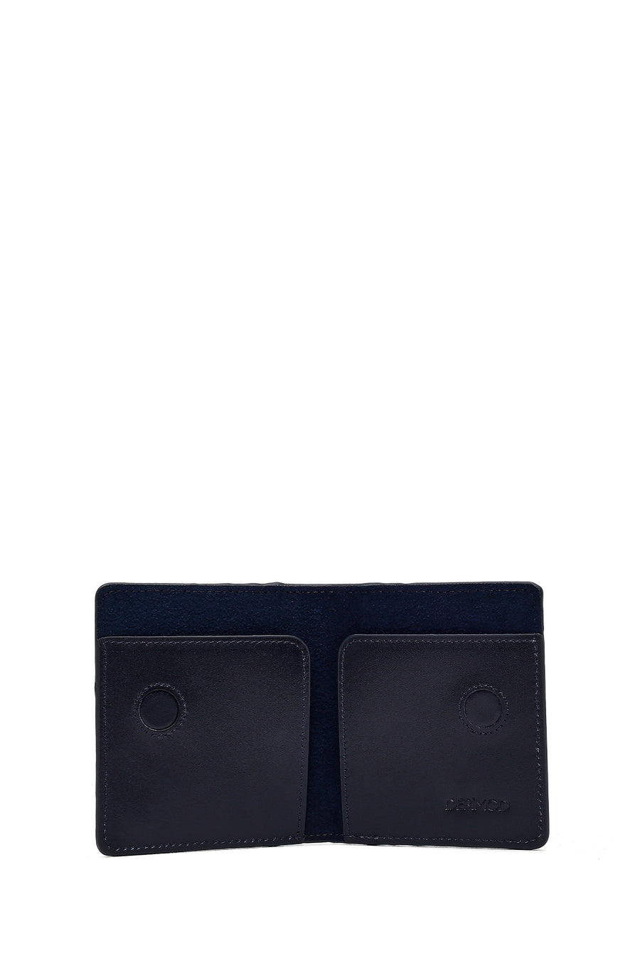 Men's Navy Blue Leather Card Holder