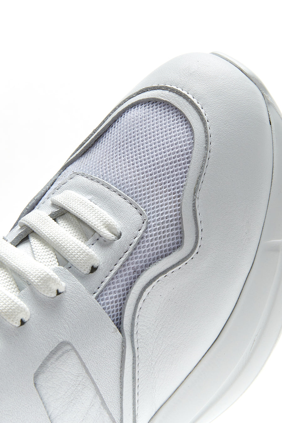 Kadın Deri Yüksek Taban Sneaker