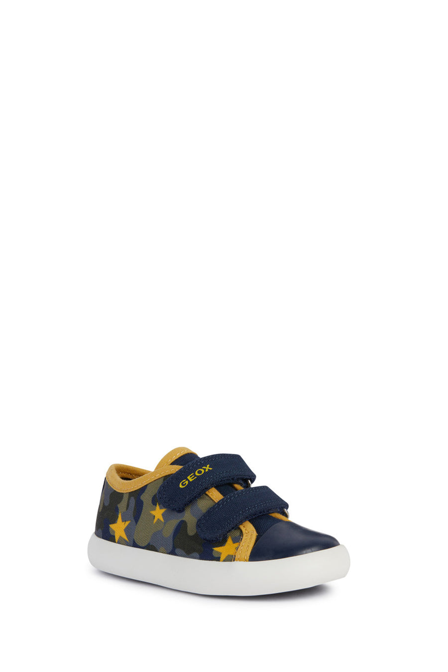 Geox Baby Boy Navy Blue Fabric Sneakers