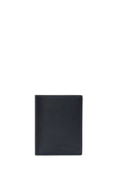 Men's Navy Blue Leather Card Holder | Derimod