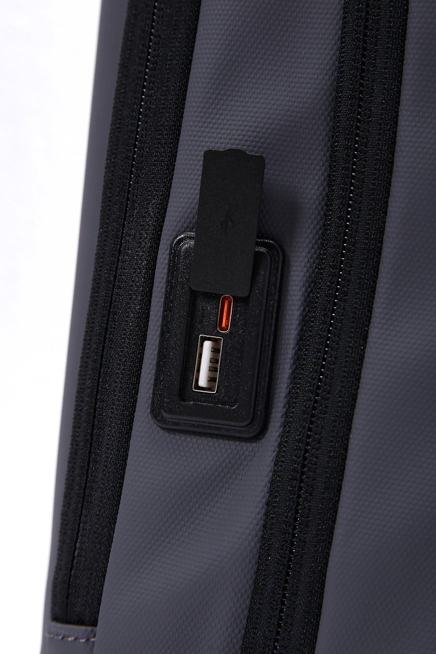D-Pack Unisex Gri Teknolojik Kumaş Hardcase Sırt Çantası
