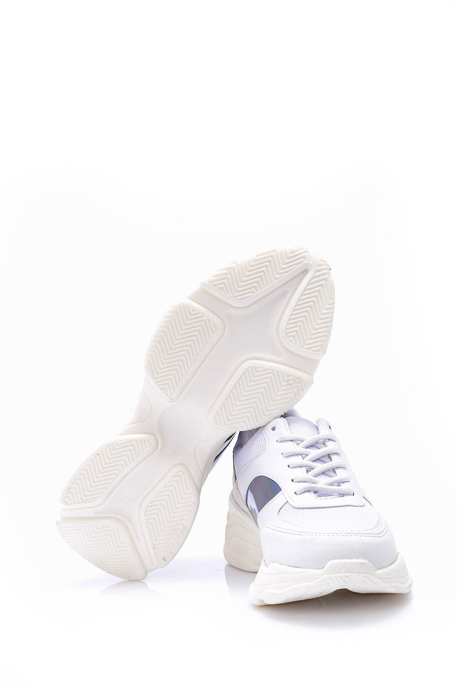 Kadın Süet Detaylı Sneaker