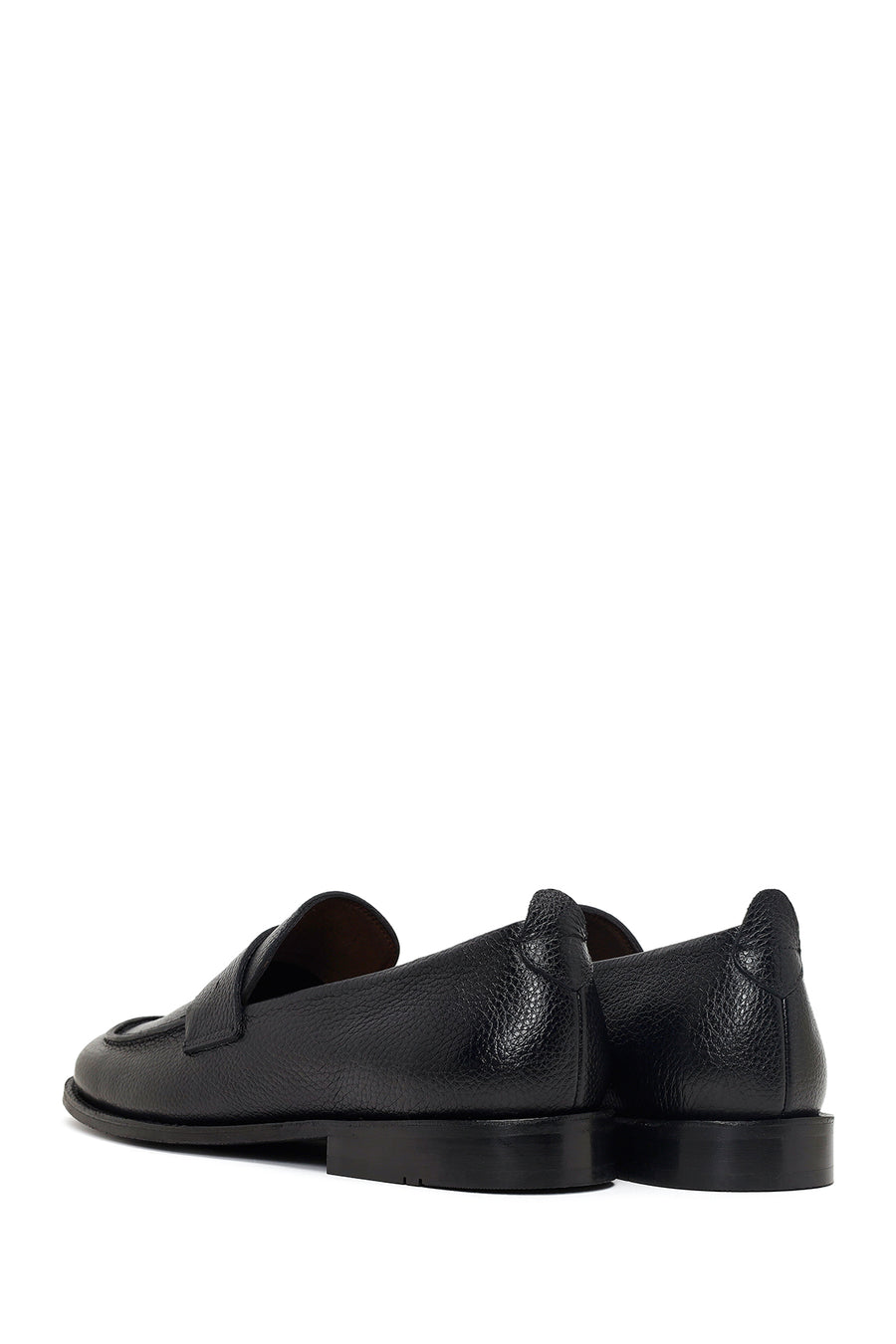 Derimod Black Erkek Siyah Deri Klasik Loafer