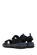 Skechers Men's Black Tresmen - Ryer Fabric Sandals | Derimod