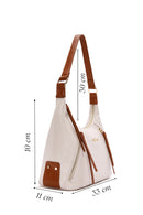 Women's Cream Shoulder Bag | Derimod