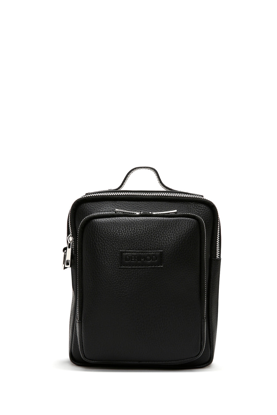 Men's Black Crossbody Bag