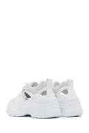 Women's White Thick Soled Sneaker | Derimod