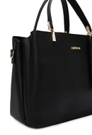 Women's Black Long Strap Handbag with Accessory Detail | Derimod